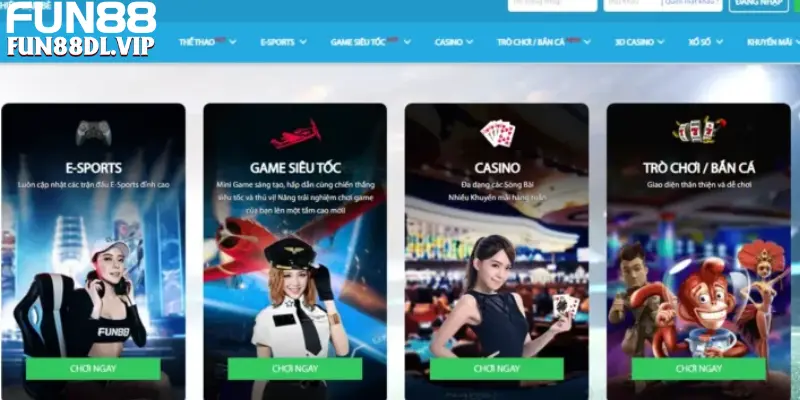 Giới thiệu Fun88 - Những sản phẩm đổi thưởng hot hiện nay Giới thiệu Fun88 - Những sản phẩm đổi thưởng hot hiện nay